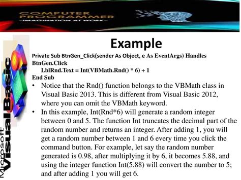 VBmath .